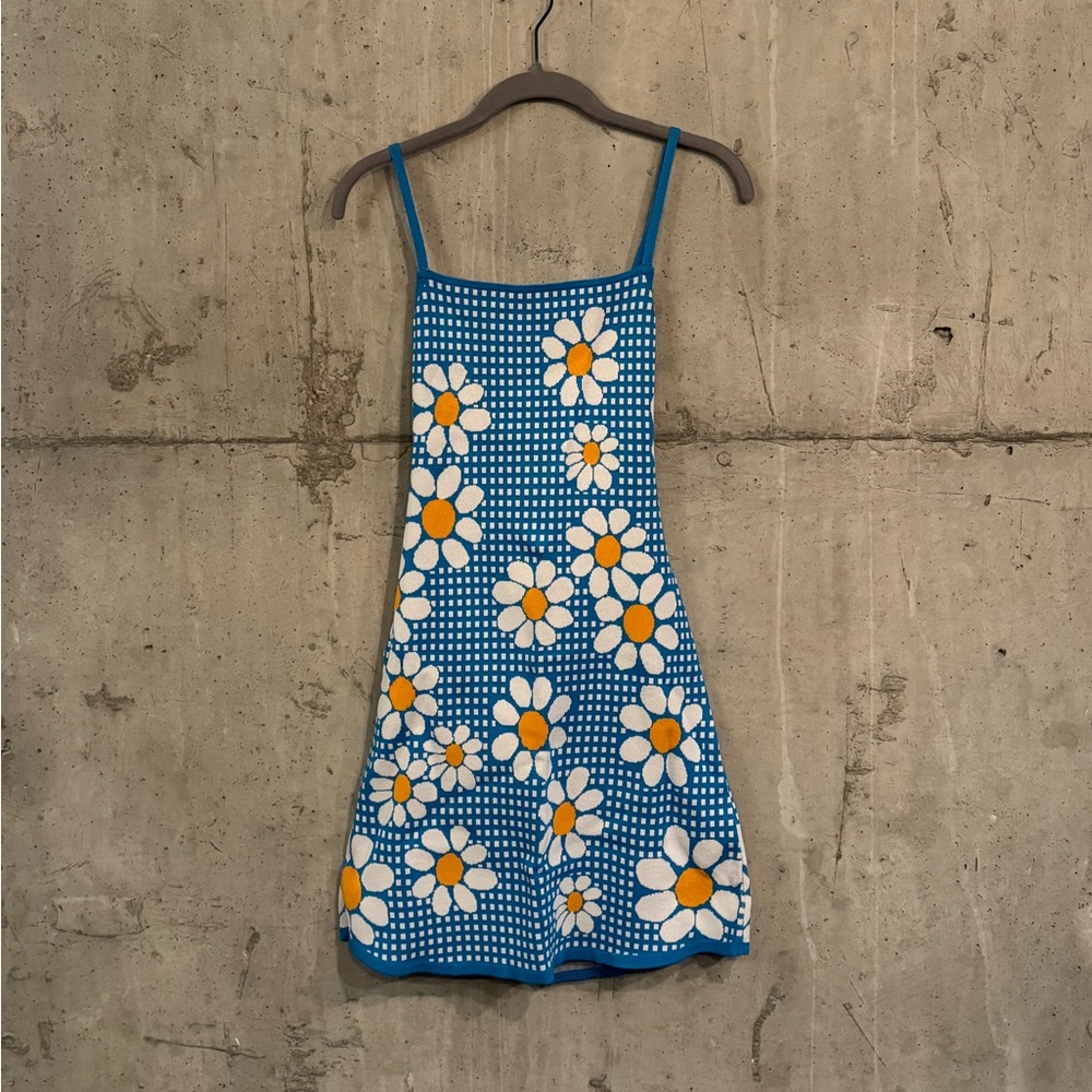 Zara Daisy Jacquard Dress (NWT)